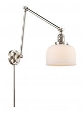 Innovations Lighting 238-PN-G71 - Bell - 1 Light - 8 inch - Polished Nickel - Swing Arm