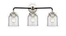 Innovations Lighting 284-3W-BPN-G52 - Small Bell 3 Light Bath Vanity Light