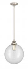 Innovations Lighting 288-1S-SN-G202-12 - Beacon - 1 Light - 12 inch - Brushed Satin Nickel - Cord hung - Mini Pendant