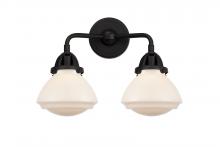 Innovations Lighting 288-2W-BK-G321 - Olean - 2 Light - 15 inch - Matte Black - Bath Vanity Light