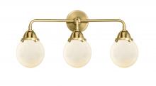 Innovations Lighting 288-3W-SG-G201-6 - Beacon - 3 Light - 24 inch - Satin Gold - Bath Vanity Light