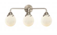 Innovations Lighting 288-3W-SN-G201-6 - Beacon - 3 Light - 24 inch - Brushed Satin Nickel - Bath Vanity Light