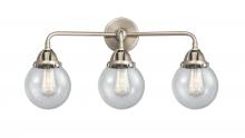 Innovations Lighting 288-3W-SN-G204-6 - Beacon - 3 Light - 24 inch - Brushed Satin Nickel - Bath Vanity Light