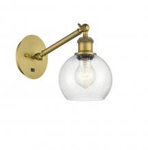 Innovations Lighting 317-1W-BB-G124-6 - Athens - 1 Light - 6 inch - Brushed Brass - Sconce