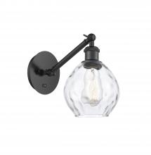 Innovations Lighting 317-1W-BK-G362 - Waverly - 1 Light - 6 inch - Matte Black - Sconce