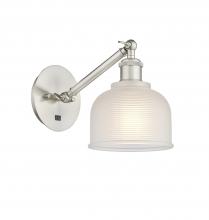 Innovations Lighting 317-1W-SN-G411 - Dayton - 1 Light - 6 inch - Brushed Satin Nickel - Sconce