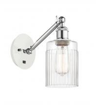 Innovations Lighting 317-1W-WPC-G342 - Hadley - 1 Light - 5 inch - White Polished Chrome - Sconce