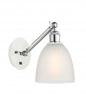 Innovations Lighting 317-1W-WPC-G381 - Castile - 1 Light - 6 inch - White Polished Chrome - Sconce