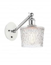 Innovations Lighting 317-1W-WPC-G402 - Niagara - 1 Light - 7 inch - White Polished Chrome - Sconce