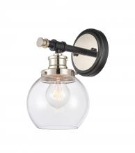 Innovations Lighting 340-1W-BPN-G3402-6 - Saybrook - 1 Light - 6 inch - Black Polished Nickel - Sconce