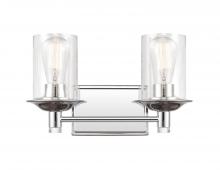 Innovations Lighting 417-2W-PC-CL - Manhattan Bath Vanity Light