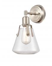 Innovations Lighting 422-1W-SN-7CL - Luna Bath Vanity Light