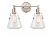 Innovations Lighting 422-2W-SN-G4222-7 - Luna Bath Vanity Light