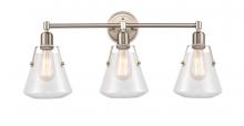 Innovations Lighting 422-3W-SN-G4222-7 - Luna - 3 Light - 29 inch - Satin Nickel - Bath Vanity Light