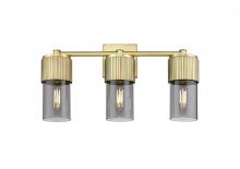 Innovations Lighting 428-3W-BB-G428-7SM - Bolivar Brushed Brass Bath Vanity Light