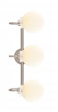 Innovations Lighting 437-3W-SN-G4371 - Olivia - 3 Light - 27 inch - Satin Nickel - Bath Vanity Light