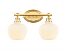 Innovations Lighting 438-2W-SG-W - Amina Bath Vanity Light