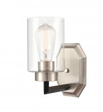 Innovations Lighting 441-1W-BSN-CL - Mila Sconce