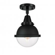 Innovations Lighting 447-1C-BK-HFS-62-BK - Hampden Flush Mount