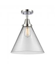 Innovations Lighting 447-1C-PC-G42-L - Cone - 1 Light - 12 inch - Polished Chrome - Flush Mount