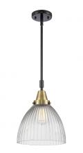 Innovations Lighting 447-1S-BAB-G222 - Seneca Falls Mini Pendant