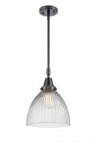 Innovations Lighting 447-1S-BK-G222 - Seneca Falls Mini Pendant