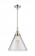 Innovations Lighting 447-1S-PN-G42-L - Cone - 1 Light - 12 inch - Polished Nickel - Mini Pendant