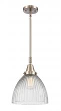 Innovations Lighting 447-1S-SN-G222 - Seneca Falls Mini Pendant