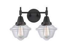  447-2W-BK-G532 - Oxford - 2 Light - 17 inch - Matte Black - Bath Vanity Light