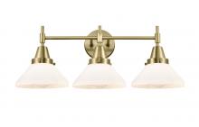 Innovations Lighting 447-3W-AB-G4471 - Caden - 3 Light - 26 inch - Antique Brass - Bath Vanity Light