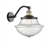  515-1W-BAB-G544 - Oxford - 1 Light - 8 inch - Black Antique Brass - Sconce