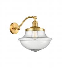 Innovations Lighting 515-1W-SG-G544 - Oxford - 1 Light - 8 inch - Satin Gold - Sconce