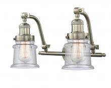 Innovations Lighting 515-2W-SN-G184S - Small Canton 2 Light Bath Vanity Light