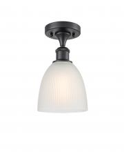 Innovations Lighting 516-1C-BK-G381 - Castile 1 Light Semi-Flush Mount