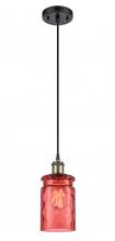 Innovations Lighting 516-1P-BAB-G352-RD - Candor 1 Light Mini Pendant