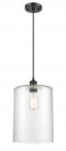 Innovations Lighting 516-1P-BK-G112-L - Large Cobbleskill 1 Light Mini Pendant