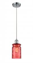 Innovations Lighting 516-1P-PC-G352-RD - Candor 1 Light Mini Pendant