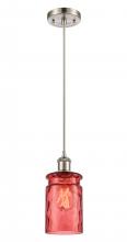 Innovations Lighting 516-1P-SN-G352-RD - Candor 1 Light Mini Pendant