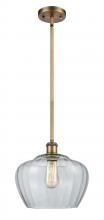 Innovations Lighting 516-1S-BB-G92-L - Fenton Mini Pendant