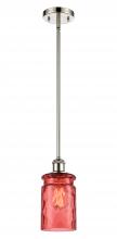 Innovations Lighting 516-1S-PN-G352-RD - Candor Mini Pendant