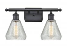 Innovations Lighting 516-2W-BK-G275 - Conesus 2 Light Bath Vanity Light