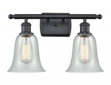 Innovations Lighting 516-2W-BK-G2812 - Hanover 2 Light Bath Vanity Light