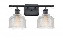 Innovations Lighting 516-2W-BK-G412 - Dayton 2 Light Bath Vanity Light