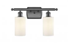 Innovations Lighting 516-2W-OB-G801 - Clymer 2 Light Bath Vanity Light