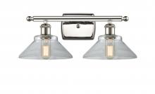 Innovations Lighting 516-2W-PN-G132 - Orwell 2 Light Bath Vanity Light