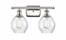 Innovations Lighting 516-2W-PN-G362 - Small Waverly 2 Light Bath Vanity Light