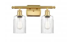 Innovations Lighting 516-2W-SG-G342 - Hadley - 2 Light - 15 inch - Satin Gold - Bath Vanity Light