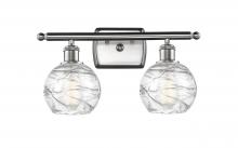 Innovations Lighting 516-2W-SN-G1213-6 - Deco Swirl Bath Vanity Light