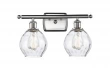 Innovations Lighting 516-2W-SN-G362 - Small Waverly 2 Light Bath Vanity Light