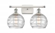 Innovations Lighting 516-2W-WPC-G1213-8 - Deco Swirl Bath Vanity Light